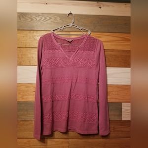 EUC Lucky Brand Top Pink